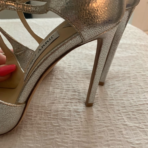 Gorgeous Jimmy Choo heels, worn once. - Picture 5 of 6